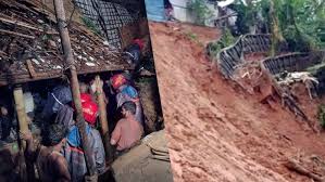 টানা বৃষ্টিতে কক্সবাজারে ভয়াবহ পাহাড়ধস, নিহত বেড়ে ৯