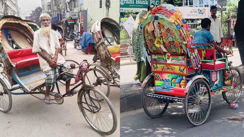 প্যাডেল রিকশা বন্ধ করে ব্যাটারিচালিত রিকশা চালু করতে আইনি নো