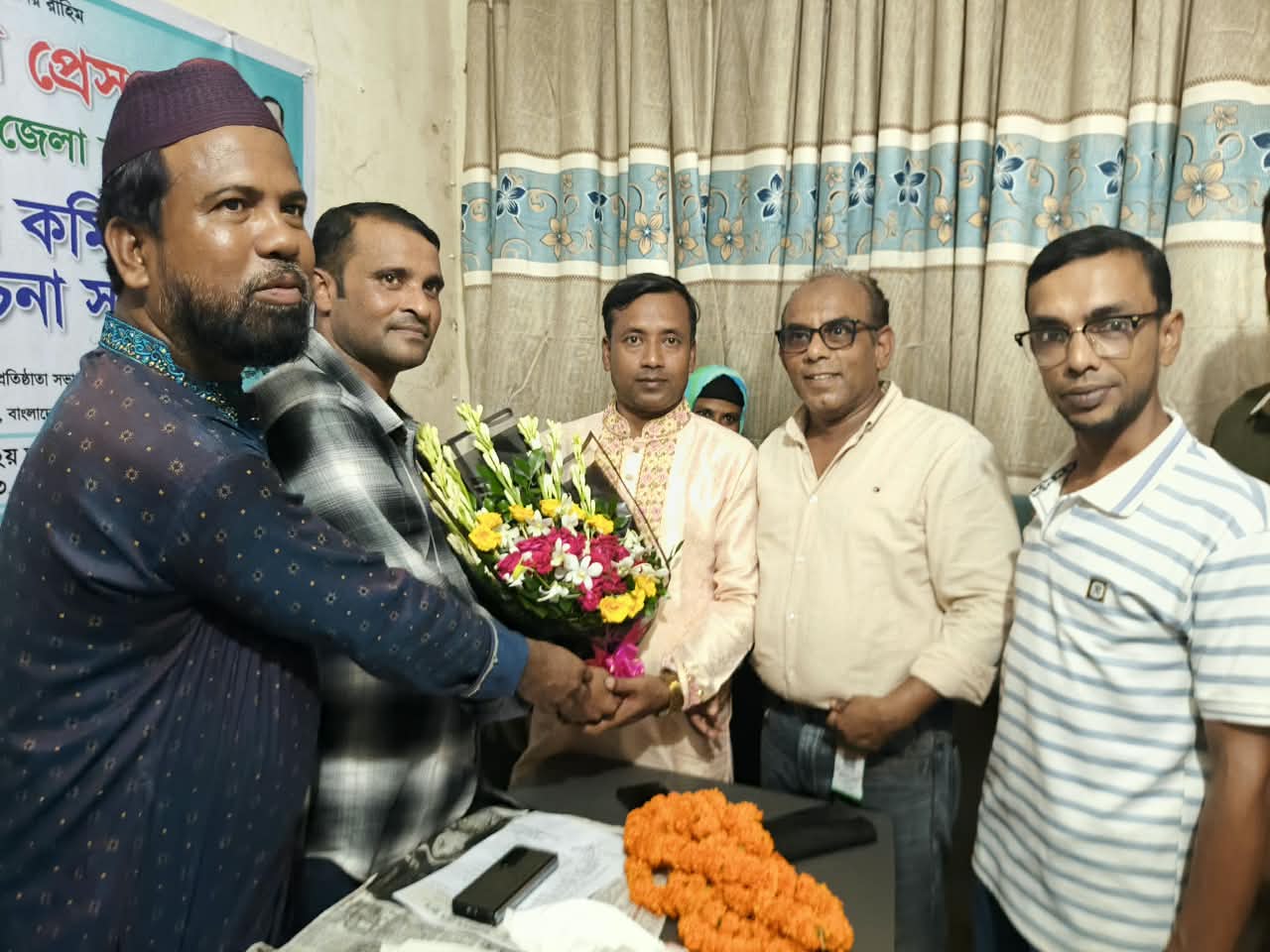 বাংলাদেশ প্রেস ক্লাবের সরাইল উপজেলা শাখার নতুন কমিটি গঠন